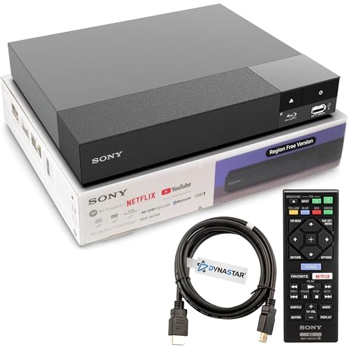 Region Free Blu-ray Player Compatible with Sony BDP-S6700 | Multi